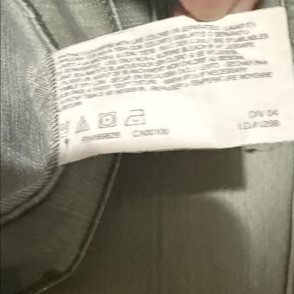 Gloria Vanderbilt Y2K Lace-Up Crop Capri Jeans 10P – Green - Picture 8 of 8